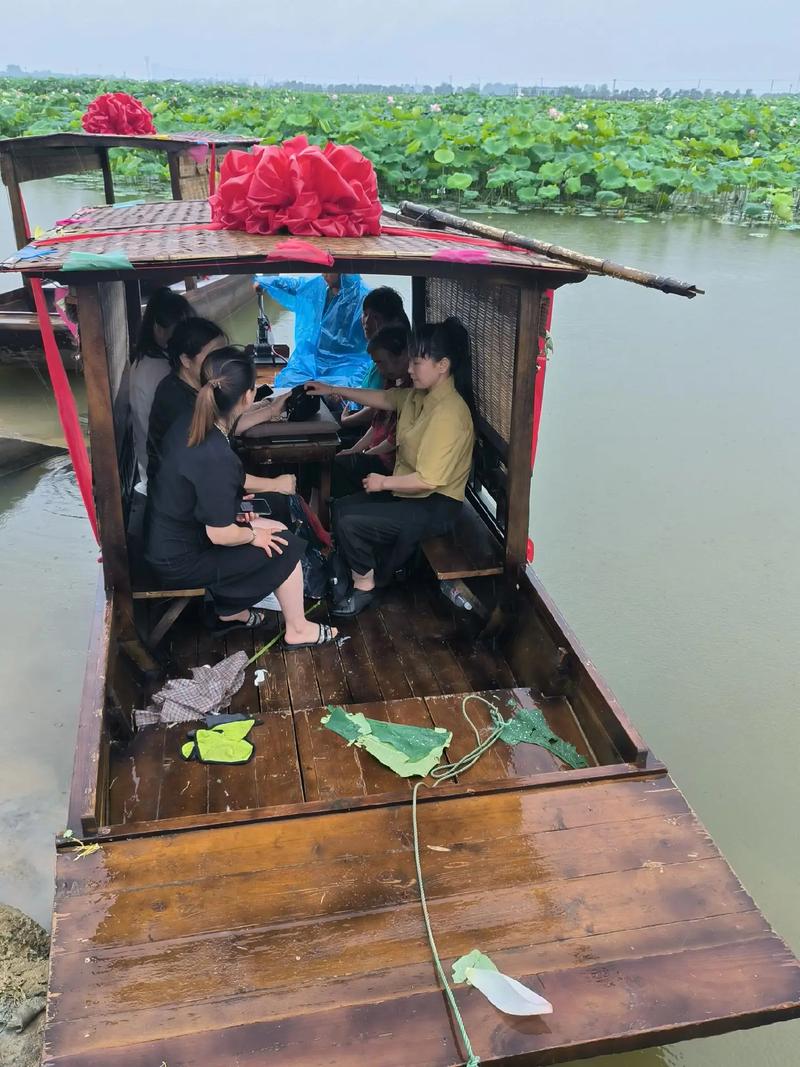 老人船上弄雨荷第13集