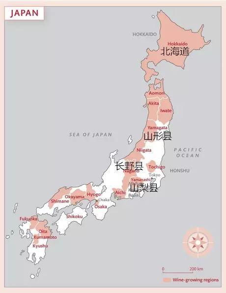 日本一产区与二产区