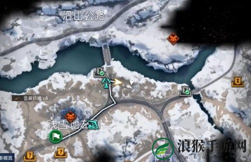 星球重启拉贡雪山采麻点位置一览