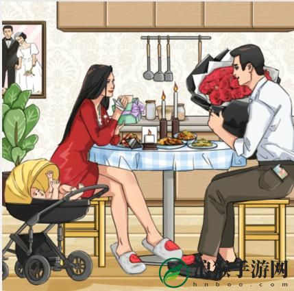 疯狂梗传结婚纪念日找出12处爱情的证据通关攻略