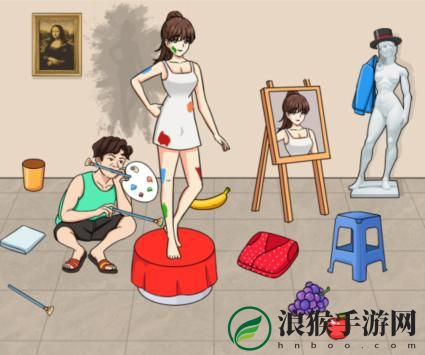 文字来找茬大学生模特在院长到来前收拾好美术馆通关攻略